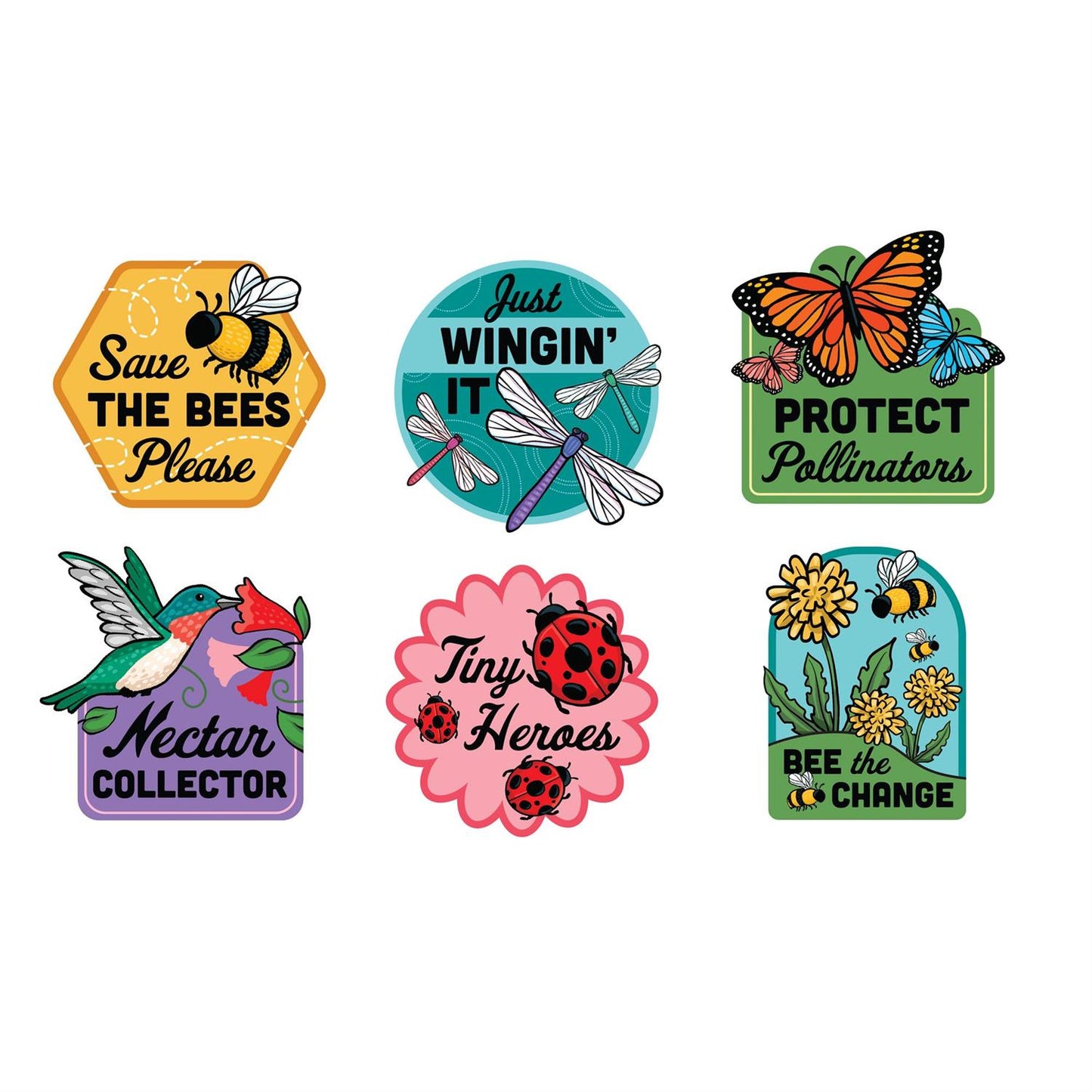 Vinyl Sticker Pack - Set of 12