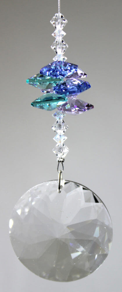 Silver Deer Crystal Suncatchers