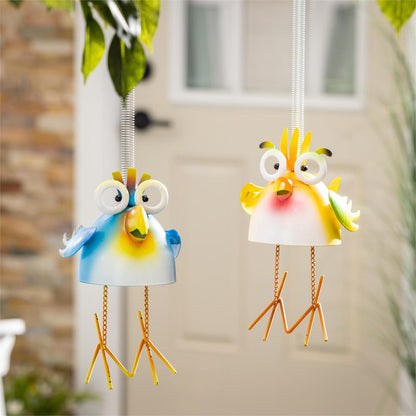 Hanging Metal Birds