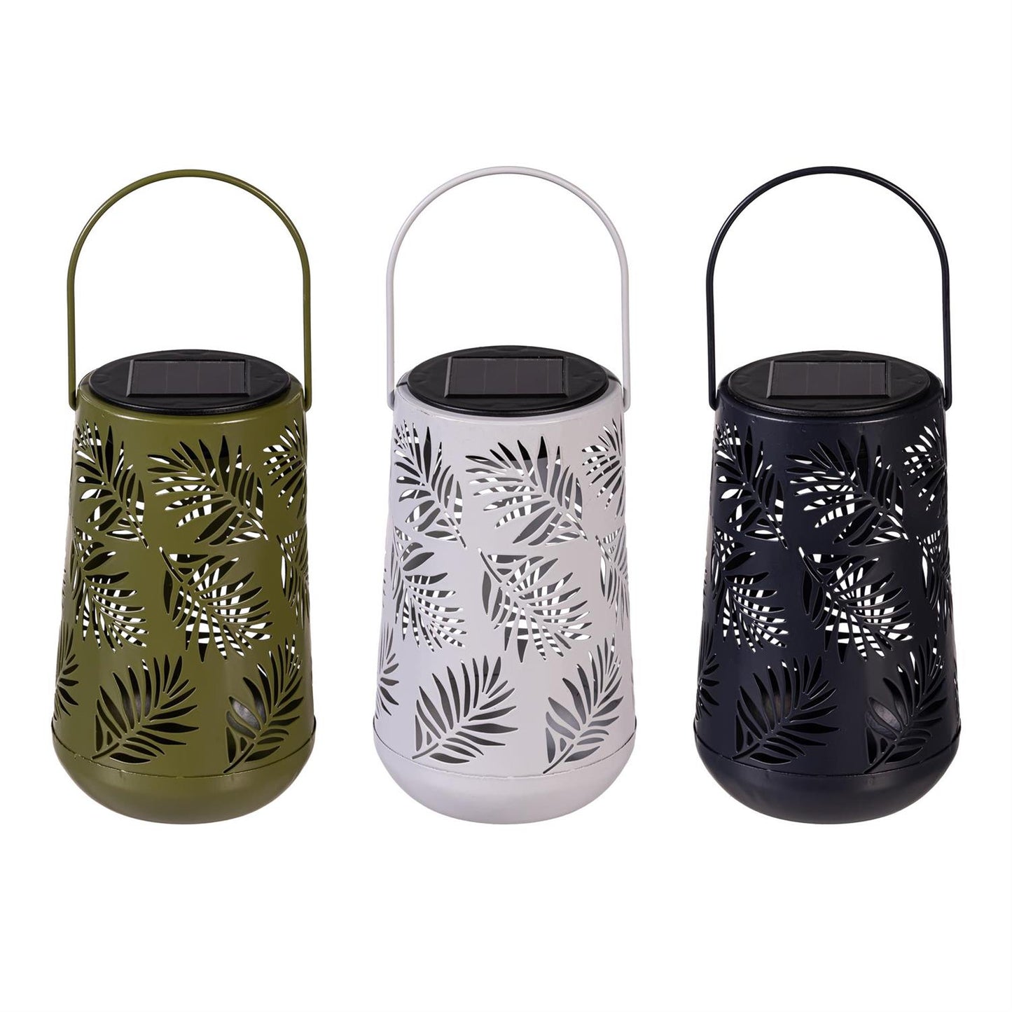 Metal Solar Lantern With Handle