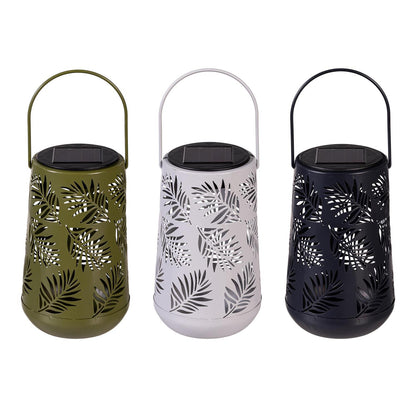 Metal Solar Lantern With Handle
