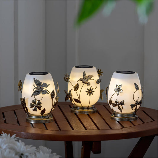 Plastic Solar Garden Lamp