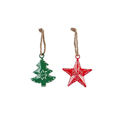 Winter Grove Metal Ornament