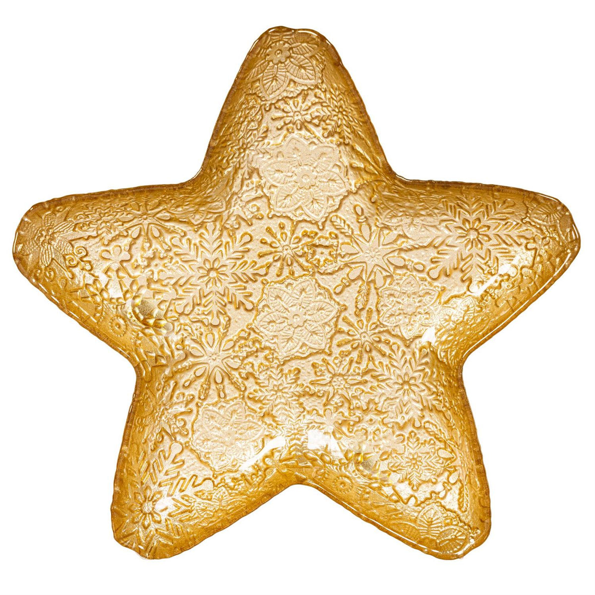 Heartfelt Cheer Glass Star Plate