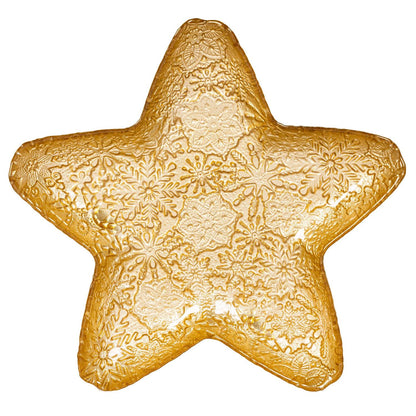 Heartfelt Cheer Glass Star Plate