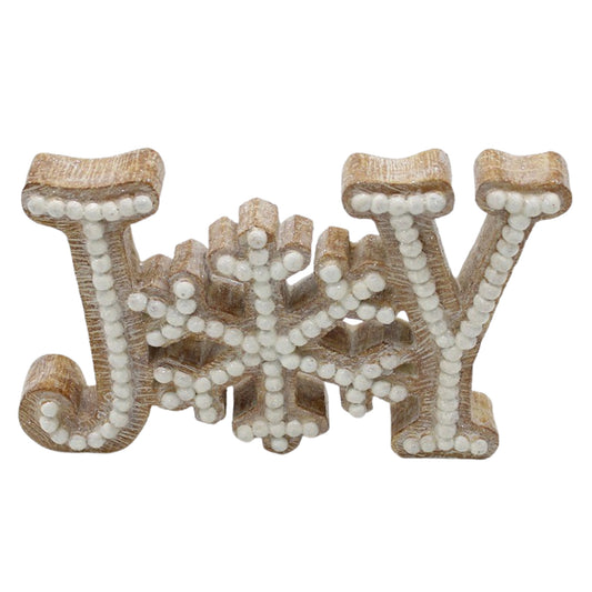 Joy Resin Word Block