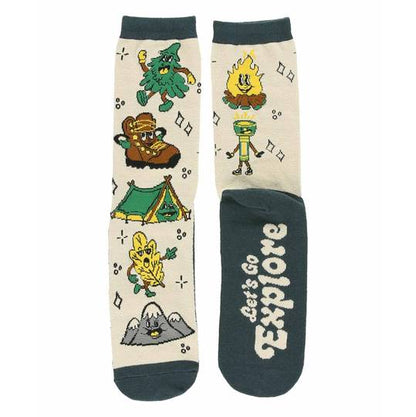 LazyOne Adult Crew Socks
