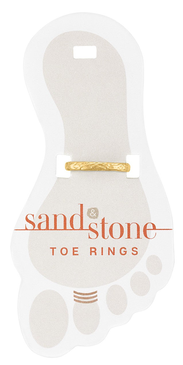 Sand & Stone Toe Rings