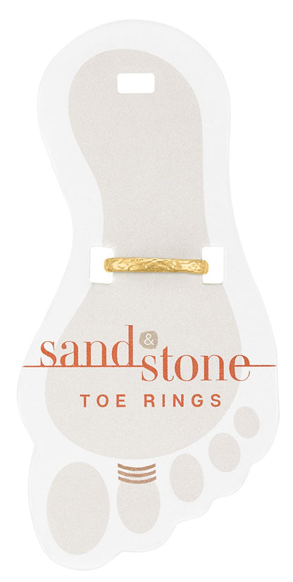 Sand & Stone Toe Rings