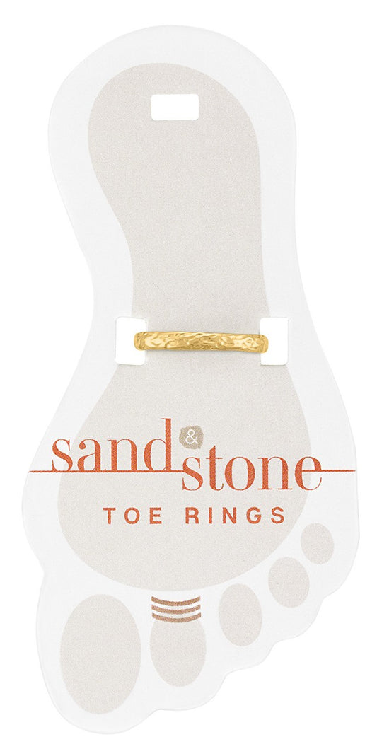 Sand & Stone Toe Rings