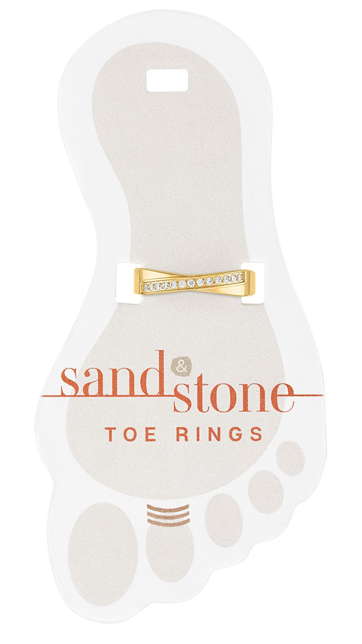 Sand & Stone Toe Rings