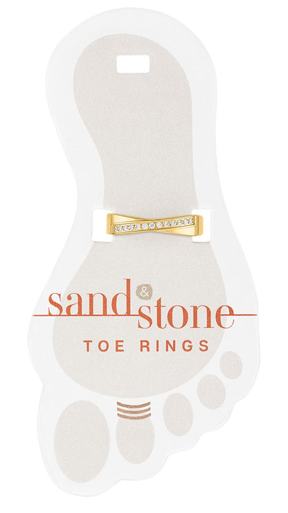Sand & Stone Toe Rings