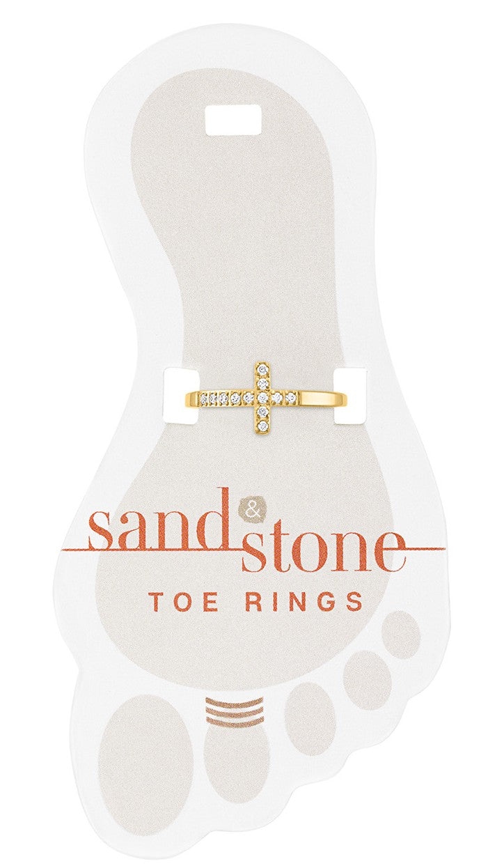 Sand & Stone Toe Rings