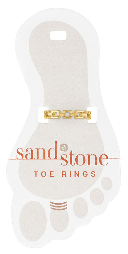 Sand & Stone Toe Rings