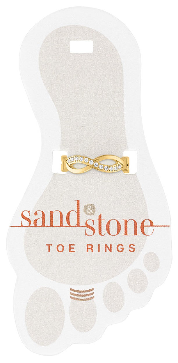 Sand & Stone Toe Rings