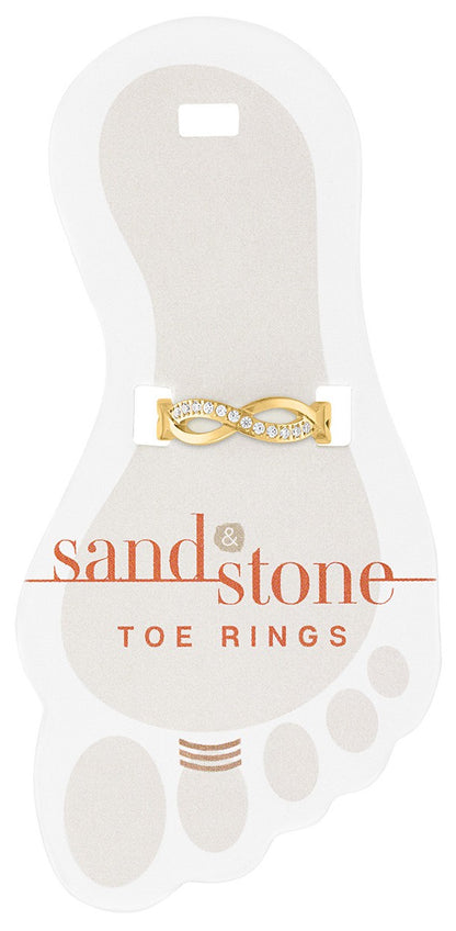 Sand & Stone Toe Rings
