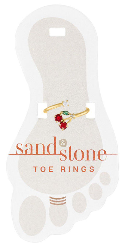 Sand & Stone Toe Rings
