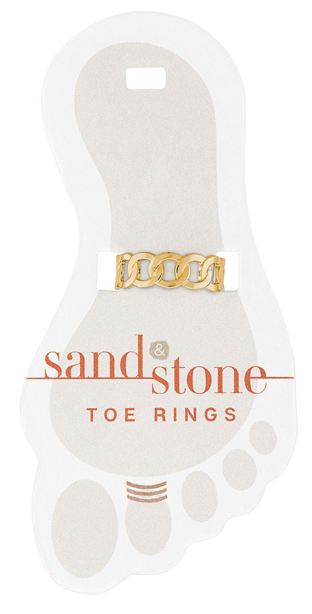 Sand & Stone Toe Rings