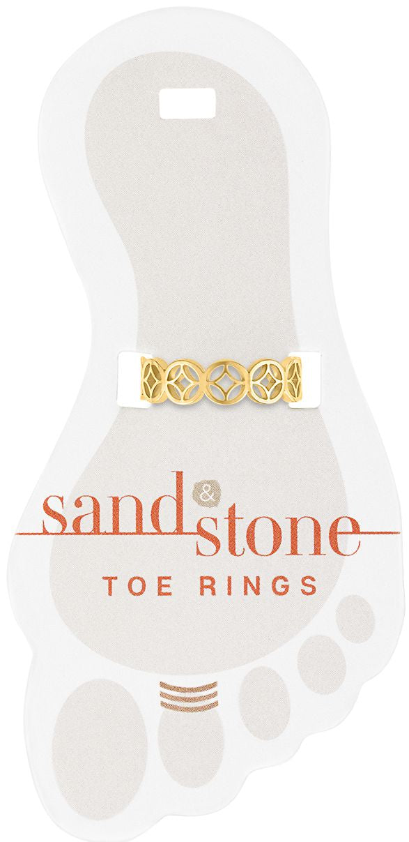 Sand & Stone Toe Rings
