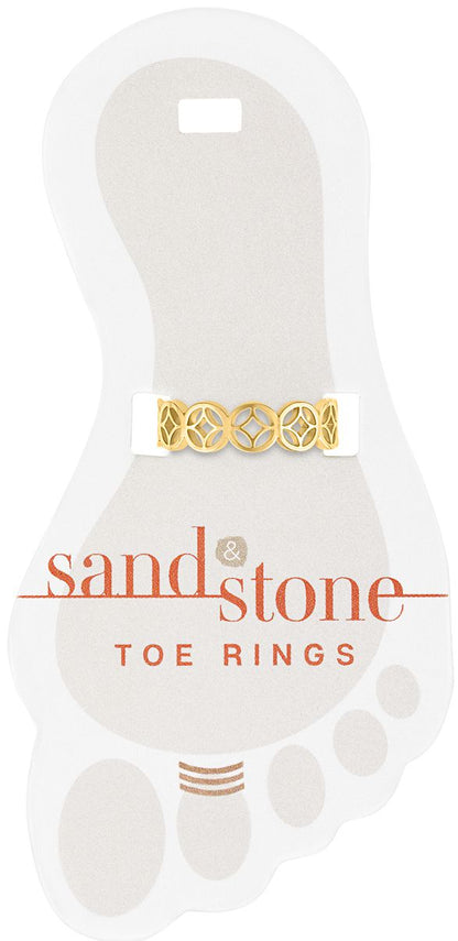 Sand & Stone Toe Rings