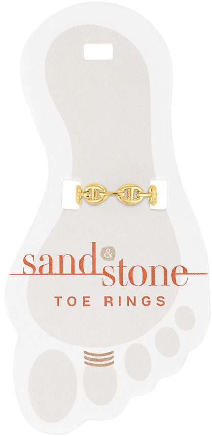Sand & Stone Toe Rings