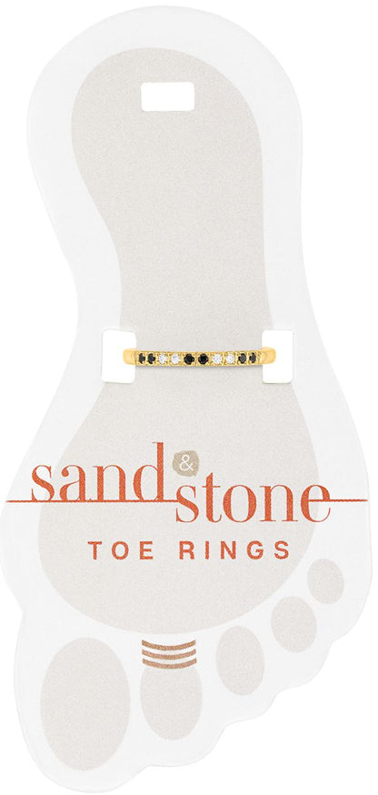 Sand & Stone Toe Rings