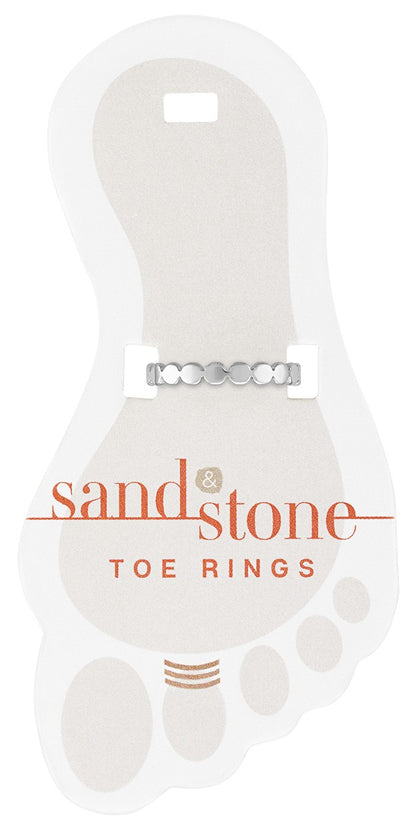 Sand & Stone Toe Rings