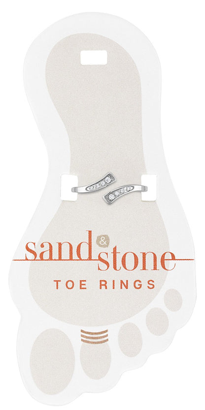 Sand & Stone Toe Rings