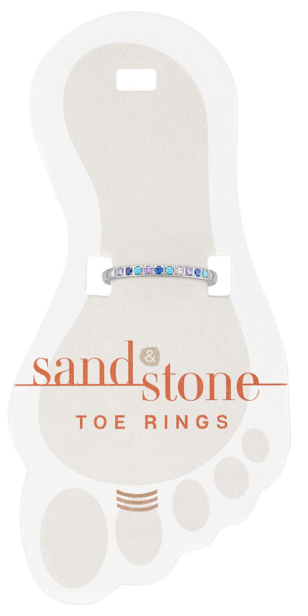Sand & Stone Toe Rings