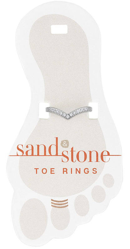 Sand & Stone Toe Rings
