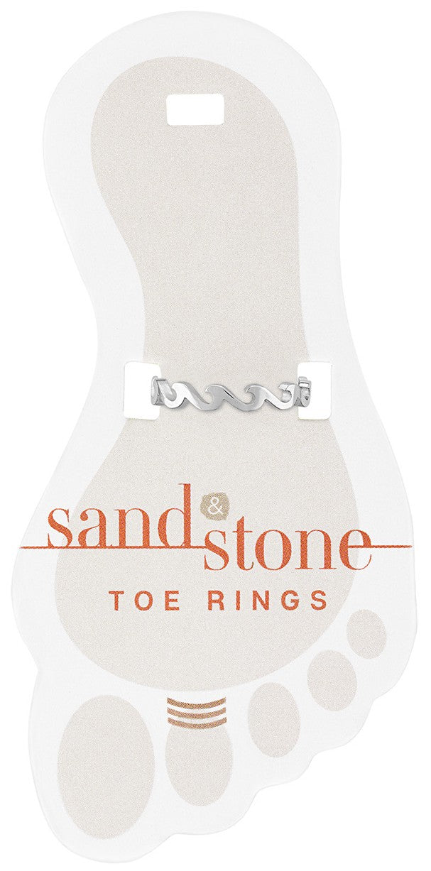 Sand & Stone Toe Rings