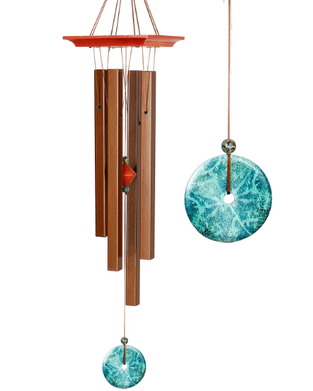 Woodstock Turquoise Chimes