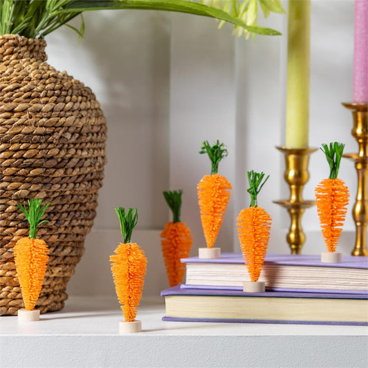 Brush Carrot Table Decor