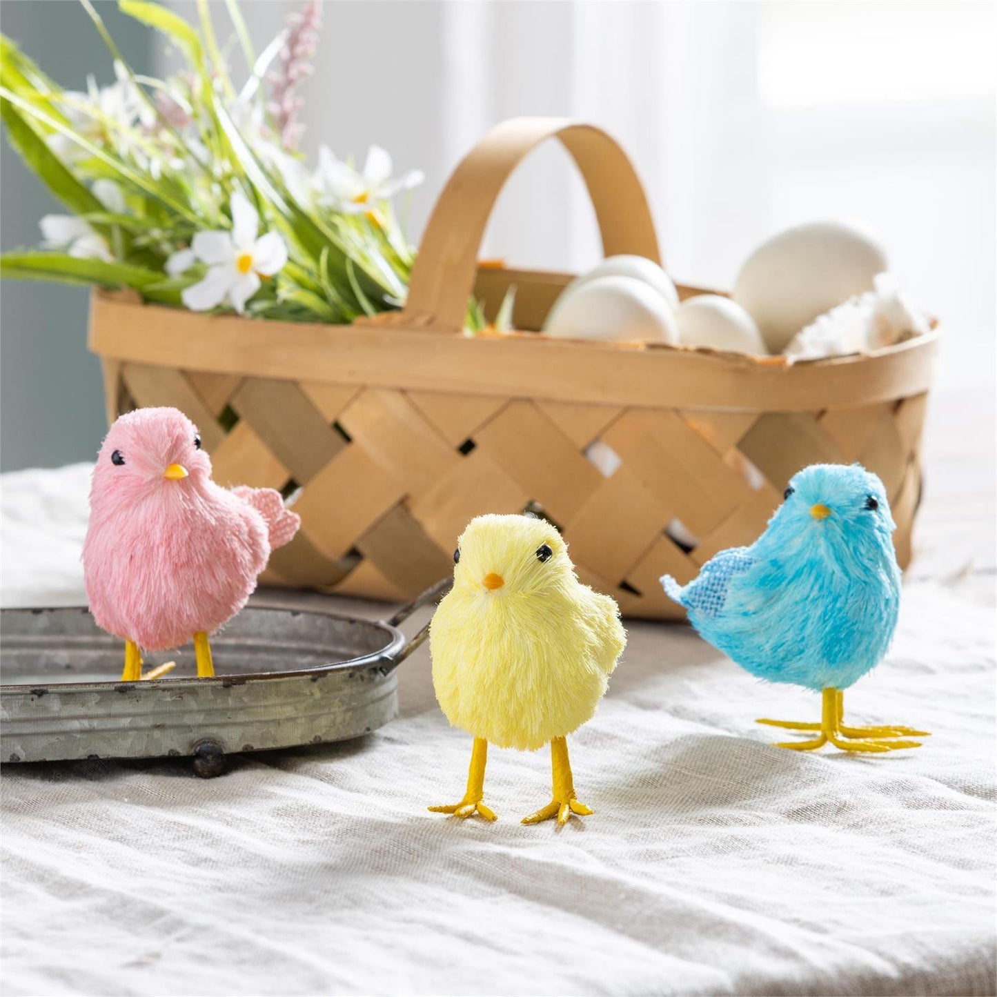 Fabric Chick Table Decor