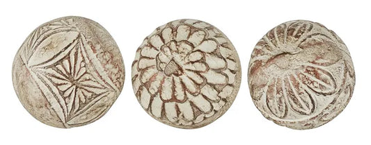 Carved Orb Balls