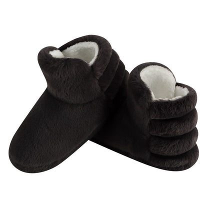 Snoozies Deluxe Faux Fir Booties