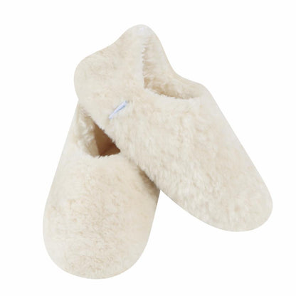 Snoozies Women's Fireside Faux Fur Cutback
