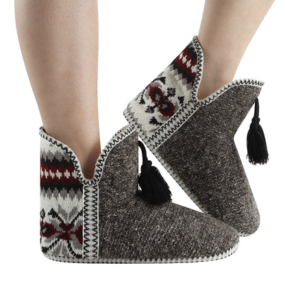 Snoozies Nordic Bootie Slipper