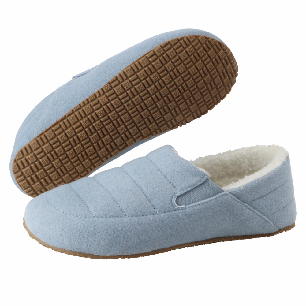 Snoozies Plush Quilted Premium Slipper