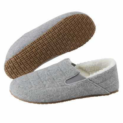 Snoozies Plush Quilted Premium Slipper
