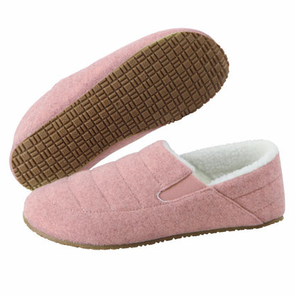 Snoozies Plush Quilted Premium Slipper
