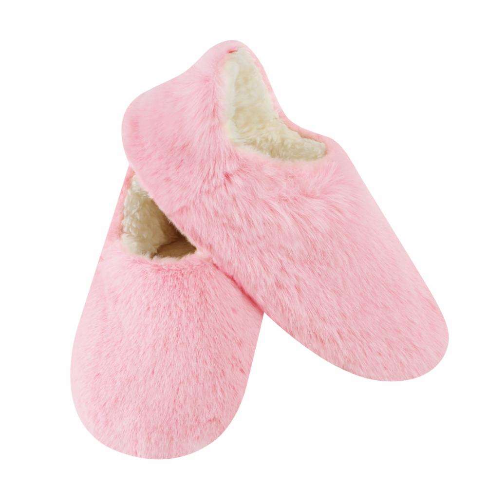 Snoozies Women's Snowball Faux Fir Cutback