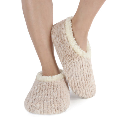 Women's Teddy Bear Fur Snoozies