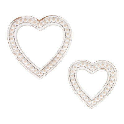 Beaded Heart Cutouts