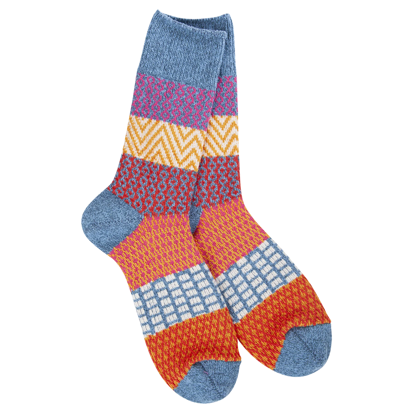 World's Softest Weekend Gallery Crew Socks