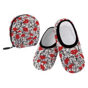 Printed Skinnies With Travel Bag