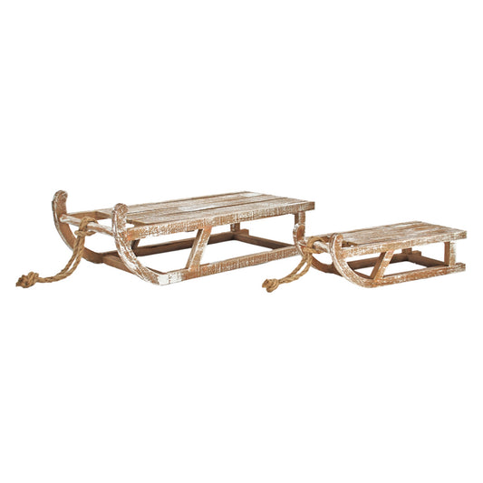 Rustic Sled Decor