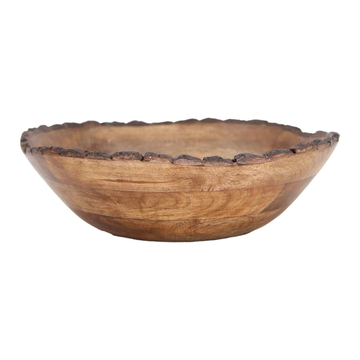 Live Edge Mango Wood Fruit Bowl