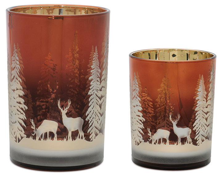 Deer In Woods Cylinder