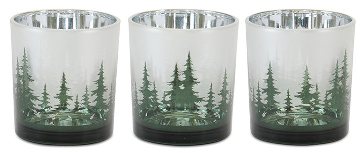 Tree Outline Votive Holders